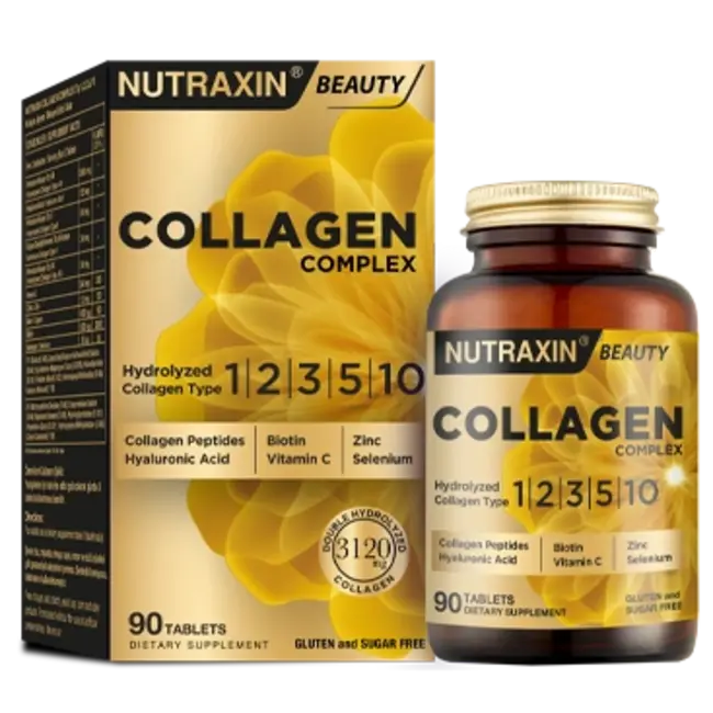 Nutraxin   Collagen Complex 90 Tablets (Marine Collagen)
