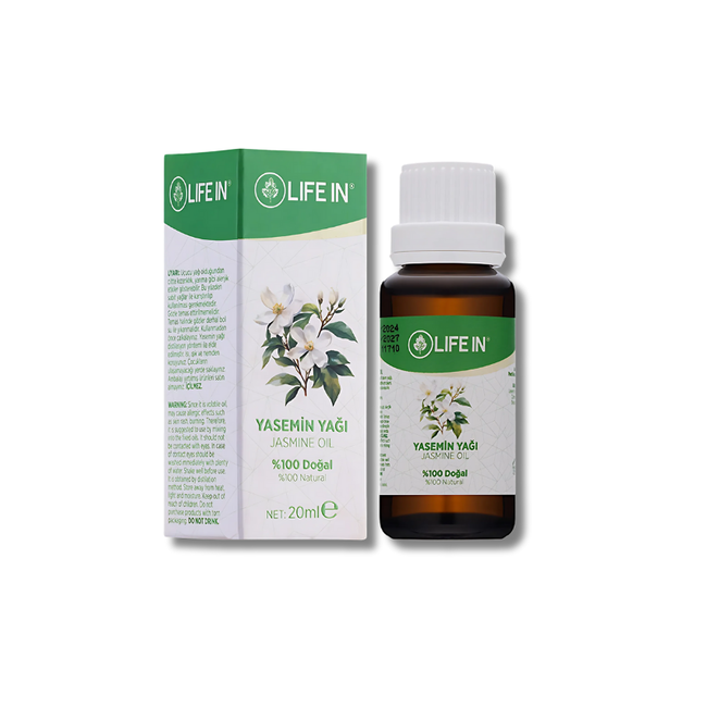 Herbal Drogist Huile de Jasmin Naturelle 20 ml – Pour les soins de la peau et la détente