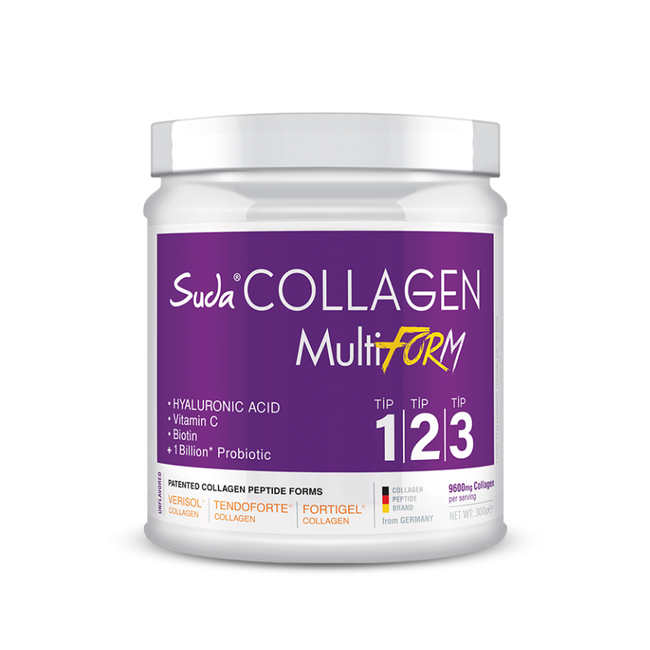 Suda   Collagen Double Beauty Multiform 300 g + Crema SUDA Beauty All Day Care de Regalo