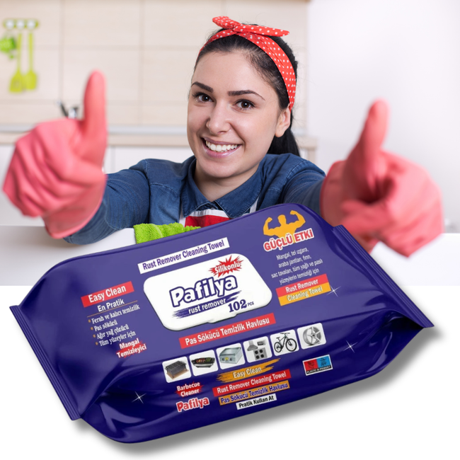 Pafilya Lingettes anti-rouille (102 pièces)