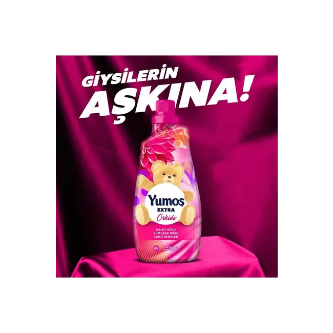 Yumos Konsantre Yumuşatıcı Orkide ve Yasemin 1440 ml – 60 Yıkama