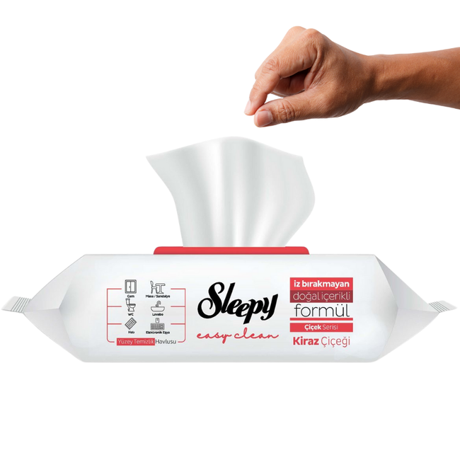 Sleepy Toallitas de Limpieza Sleepy Easy Clean Flor de Cerezo – 100 Unidades