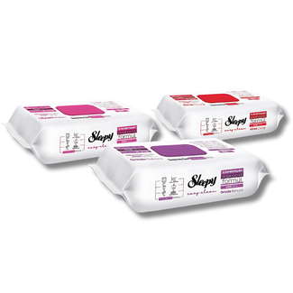 Sleepy Sleepy Easy Clean Surface Cleaning Wipes – Lilyum + Orchid + Cherry Blossom 3x100 (300 Sheets)