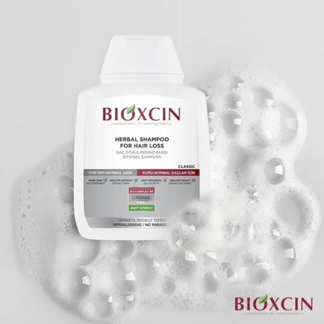 Bioxcin Shampooing Classic Anti-Chute 300 ml | Cheveux Normaux & Secs | BioComplex B11