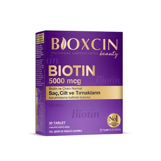 Bioxcin Bioxcin Biotine 5000 mcg 30 Comprimés