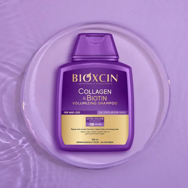 Bioxcin Coffret  Collagène & Biotine – Shampooing 300 ml, Soin Sans Rinçage 100ml , Crème Capillaire250 ml  et Sérum 100ml