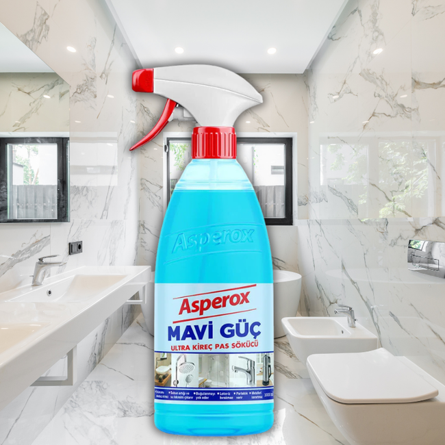 Asperox Spray Puissance Bleue 1 Litre – Détartrant et Antirouille