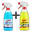 Asperox Blau Kraft & Gelb Kraft 1 L Reinigungsset – Kalk-, Rost- und Fettentferner