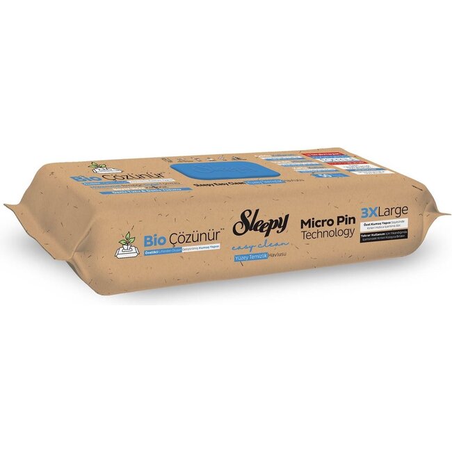 Sleepy Toallitas de Limpieza Bio Easy Clean   – Pack de 3