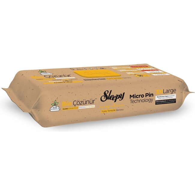 Sleepy  Easy Clean Bio Schoonmaakdoekjes 3-Pack