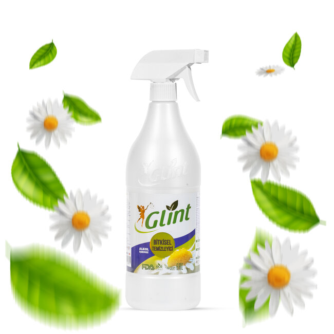 Glint Bitkisel Leke ve Yağ Çözücü – Çok Amaçlı Temizleyici 1L