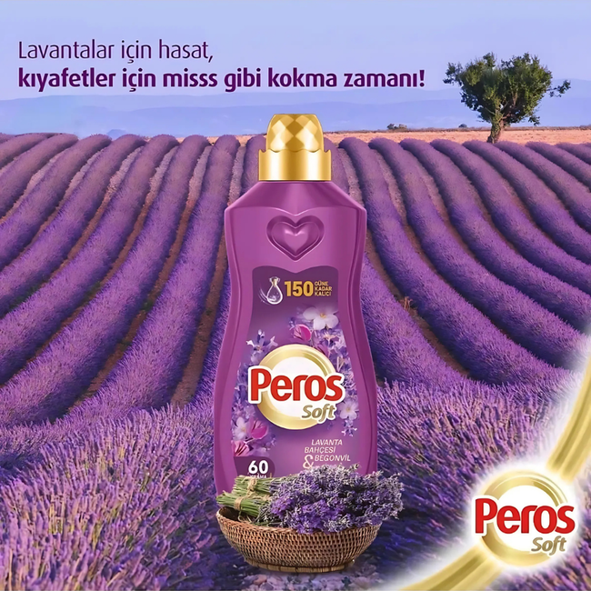 Peros Lavendergarten & Bougainville Konzentrierter Weichspüler 1440 ml