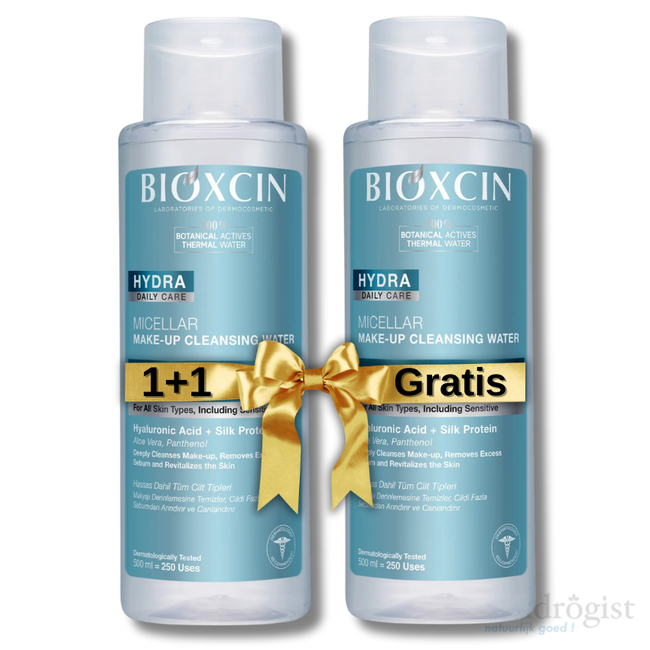 Bioxcin HYDRA Micellair Reinigingswater 500ml – 1 + 1 Gratis Actie!