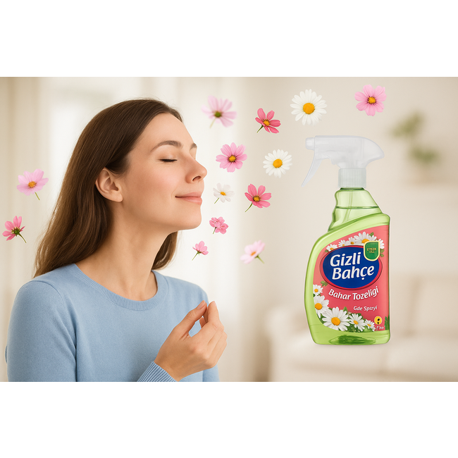 Eyup  Sabri Tuncer Désodorisant Printemps Parfum Frais 500 ml | Rafraîchissant et Revitalisant