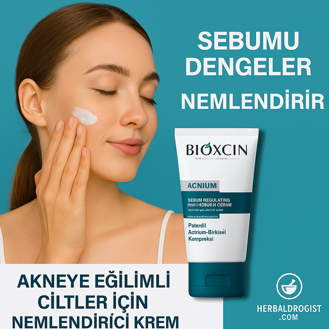 Bioxcin Acnium Crema Hidratante Seborreguladora 50ml