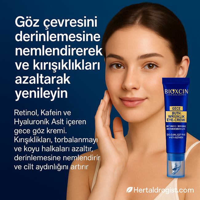 Bioxcin AGE REVERSE Anti-Wrinkle Night Eye Cream - 15 ML