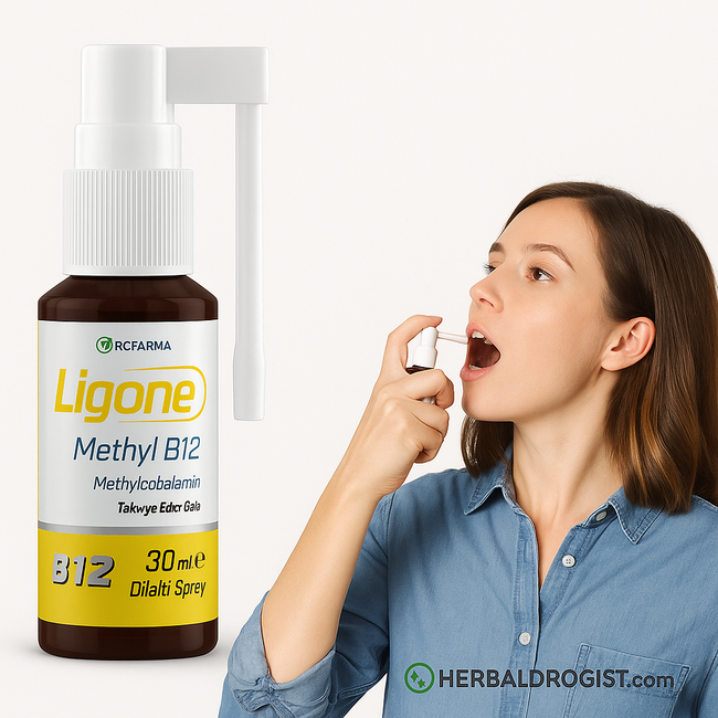 RCFarma Ligone Methyl B12 Spray Sublingual 30 ml – Vitamine B12 (Méthylcobalamine)