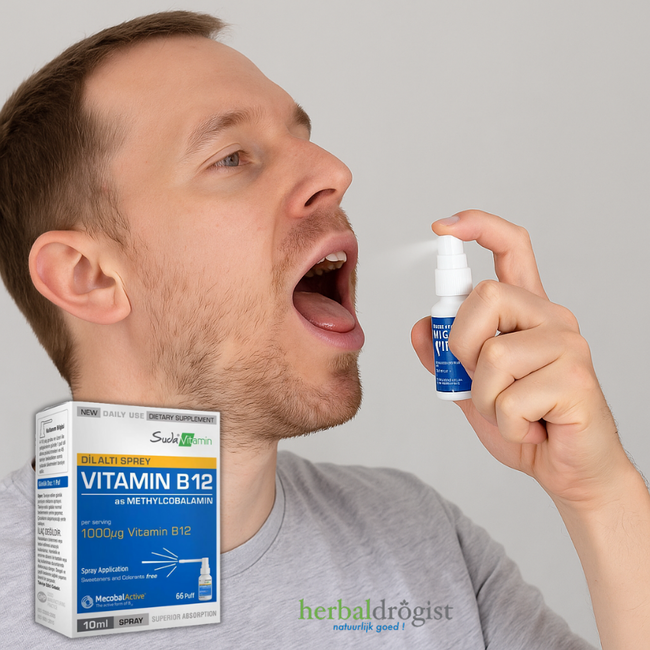 Suda Vitamin Vitamina B12 en Spray Sublingual 10 ml