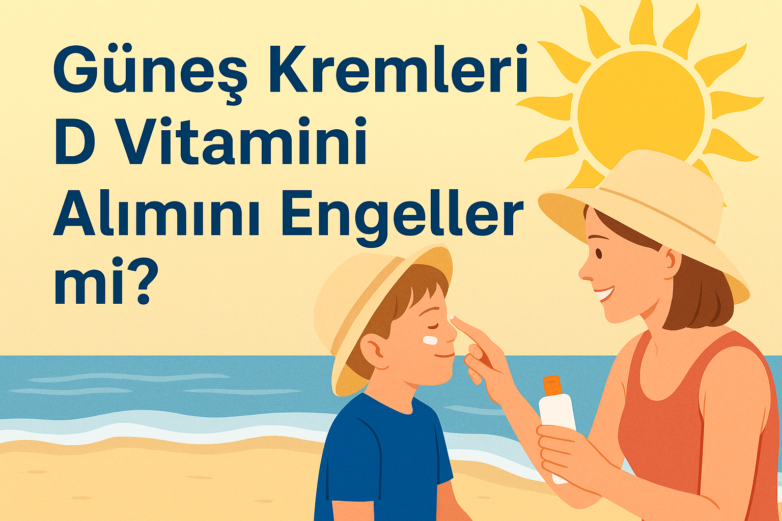 Güneş Kremleri D Vitamini Alımını Engeller mi?