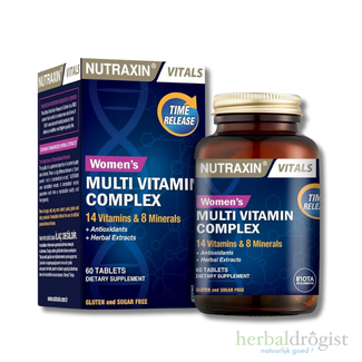 Nutraxin   Nutraxin Complexe multivitamines-minéraux 60 comprimés (Pour Femmes)