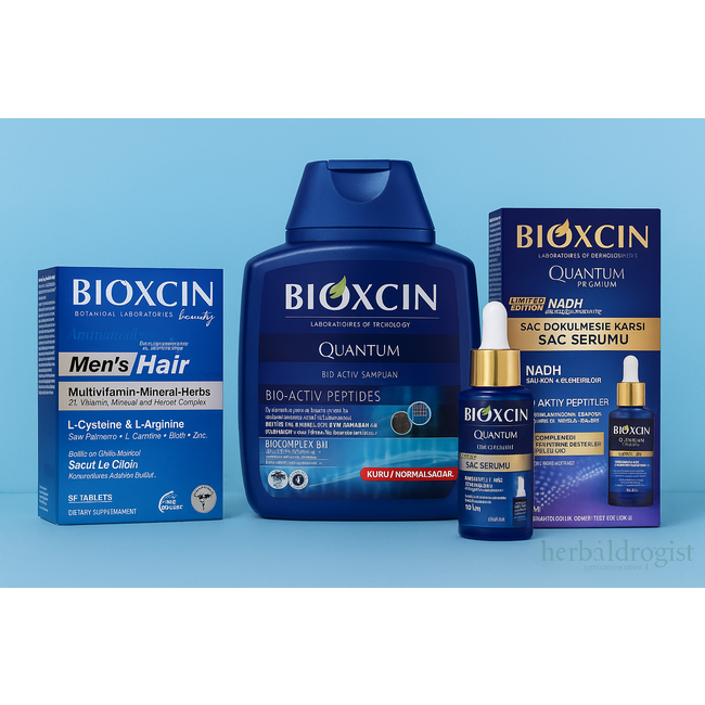 Bioxcin Krachtig Verzorgingspakket Tegen Haaruitval voor Mannen