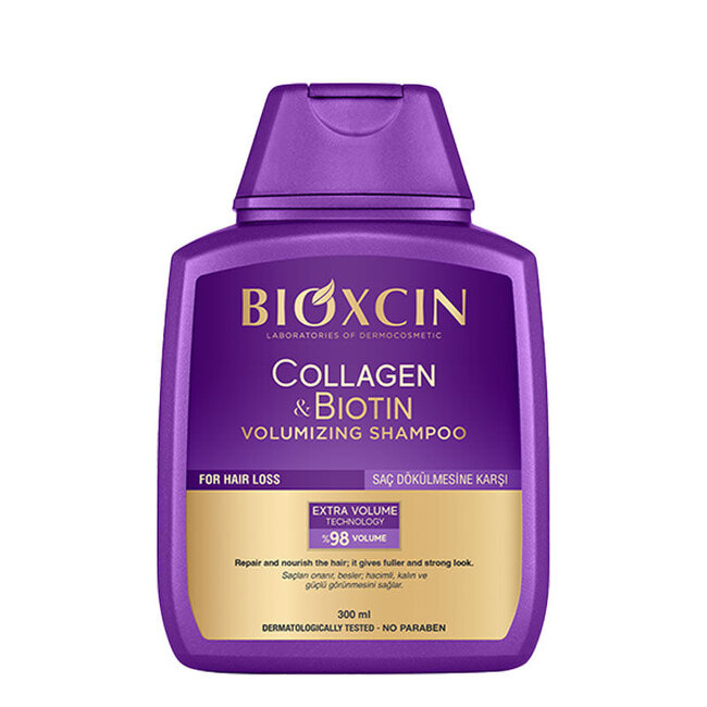 Bioxcin Bioxcin Collagen & Biotin Hacim Şampuanı 300 ml (3 Al 2 Öde) – Saçlarınıza Güç ve Hacim Katın
