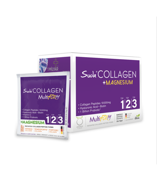 Suda   Suda Collagen Multiform Magnesio 450 g – 10.000 mg Colágeno Tipos I-II-III