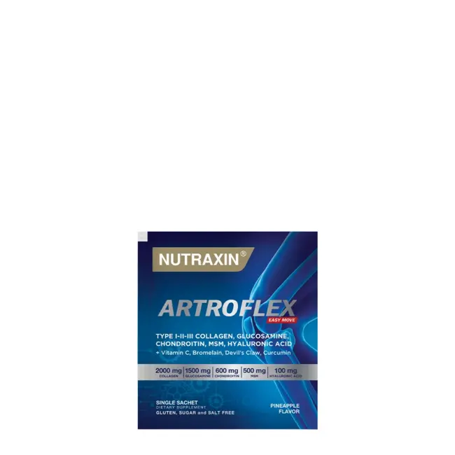 Nutraxin   Artroflex Easy Move 30 Sachets – Glucosamin, Chondroitin, MSM, Kollagen, Hyaluronsäure & Vitamin C