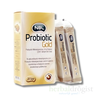 NBL NBL Probiotic Gold 20 Sachets – Darmunterstützendes Probiotikum
