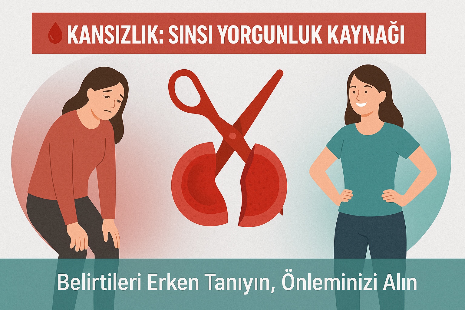 Kansızlık Sinsi İlerler! Yorgunluk, Çarpıntı ve Soluk Ciltle Gelen Sessiz Tehlike