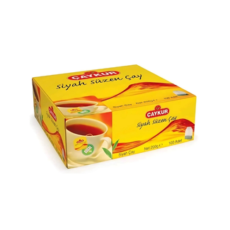 Caykur Caykur Té Negro Turco Bolsitas con Filtro Dorado 200 g