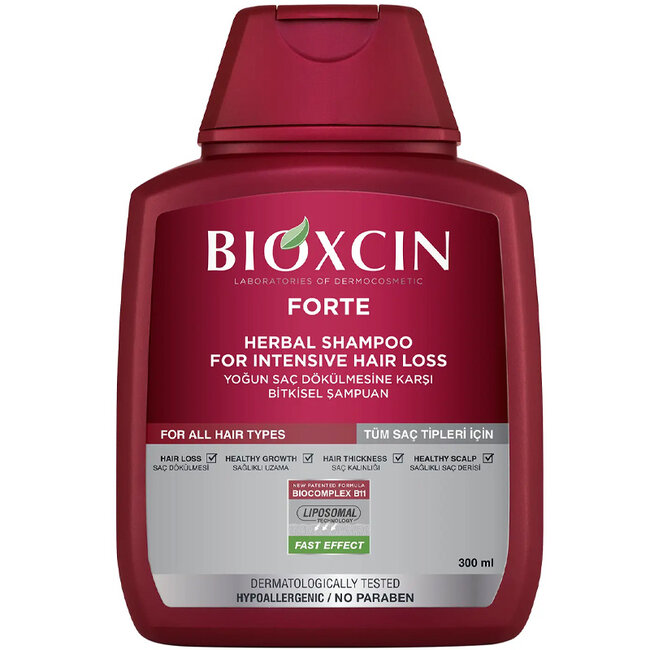 Bioxcin Forte Shampoo 300ml + Bioxcin Forte Serum 50ml Set