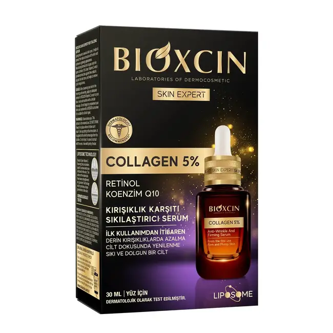 Bioxcin Sérum de Cuidado Intensivo con Colágeno 5% – Antiedad y Reafirmante – 30 ml