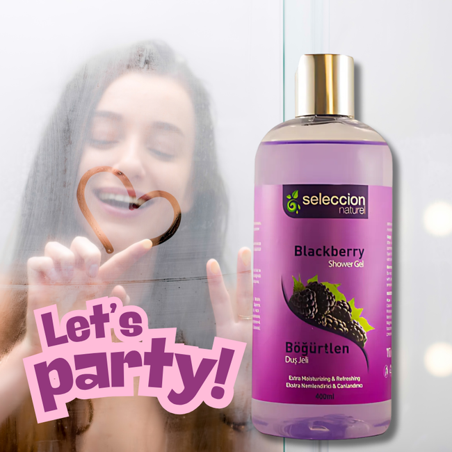 Seleccion Naturel Duschgel mit Brombeerextrakt 400 ml