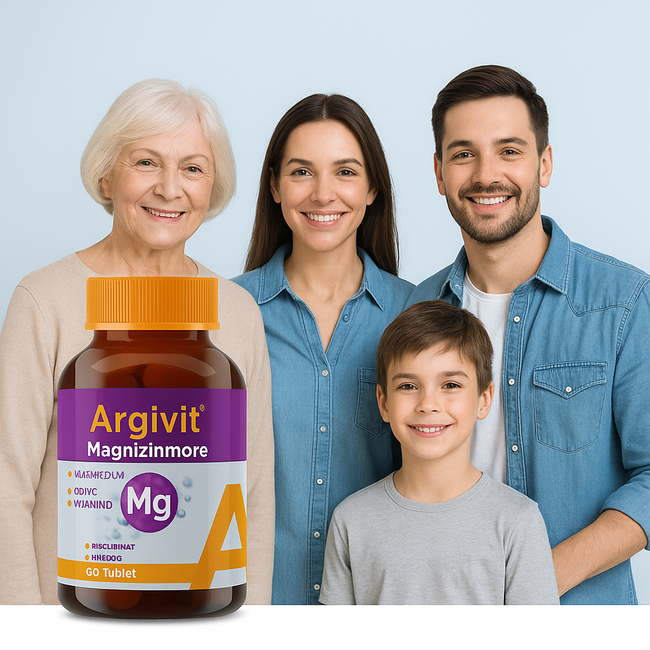 Argivit Magnizinmore 60 Tabletten – Magnesium, Zink en Vitamine D3