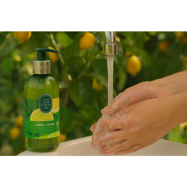 Eyup  Sabri Tuncer Çeşme Limonu Doğal Zeytinyağlı Sıvı Sabun 500 ml