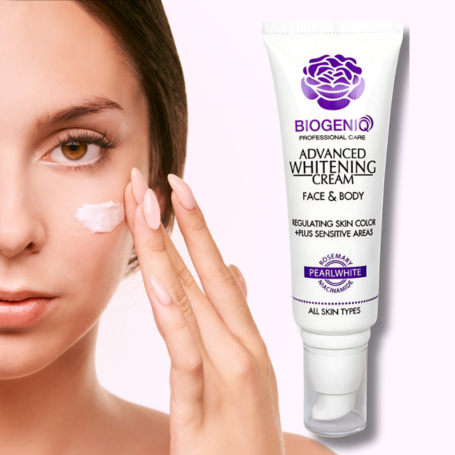 Biogeniq Advanced Whitening Cream 75ml - Crema Blanqueadora para el Cuidado de la Piel