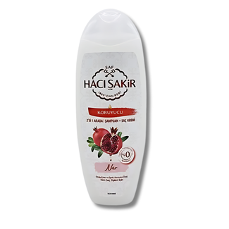 Hacı Şakir Hacı Şakir Nar 2’si 1 Arada Şampuan + Saç Kremi 500 ml