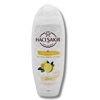 Hacı Şakir Hacı Şakir Lemon 2-in-1 Revitalizing Shampoo 500 ml – For Oily Hair