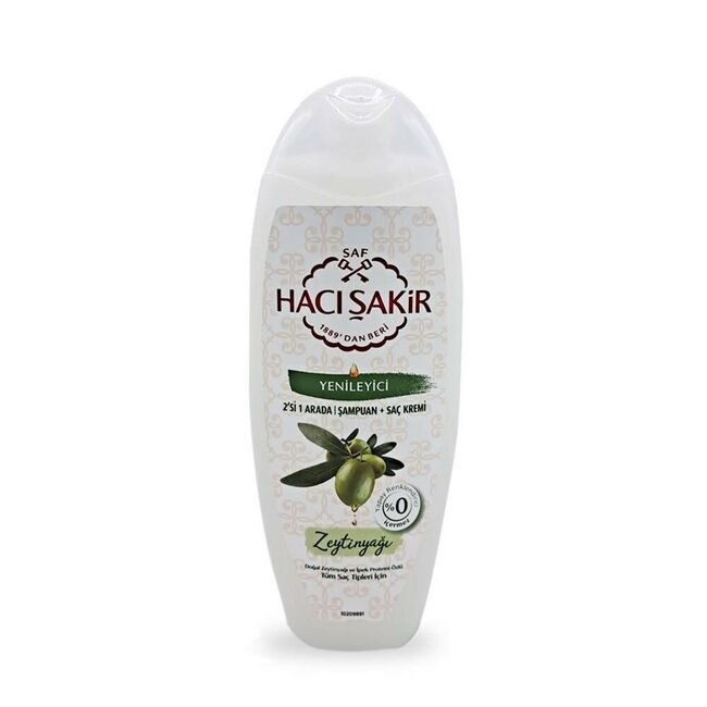 Hacı Şakir Olijfolie 2-in-1 Verzorgende Shampoo 500 ml