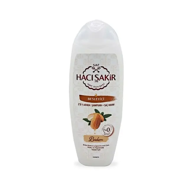 Hacı Şakir Almond 2-in-1 Nourishing Shampoo 500 ml