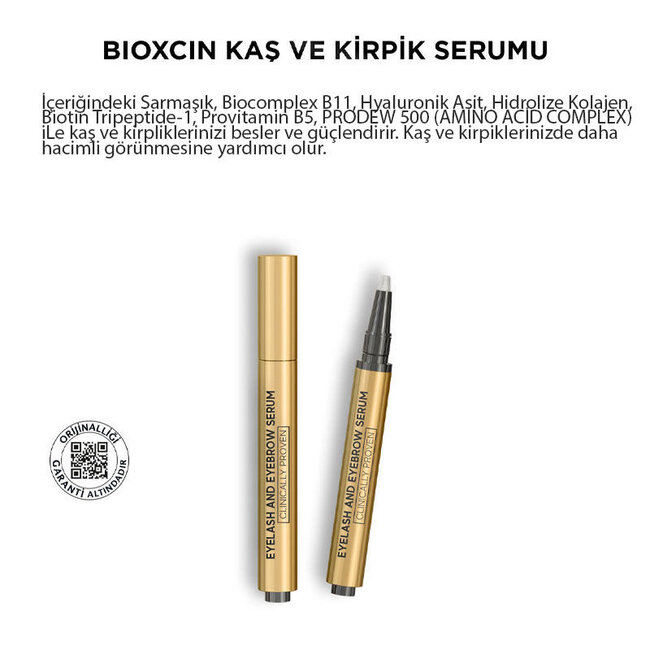 Bioxcin Age Reverse Gece Göz Kremi 15 ml + Kaş & Kirpik Serumu 3 ml İkili Paket