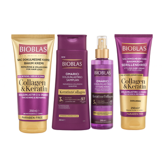 Bioblas Bioblas Collagen & Keratin 4-teilige Pflegeset