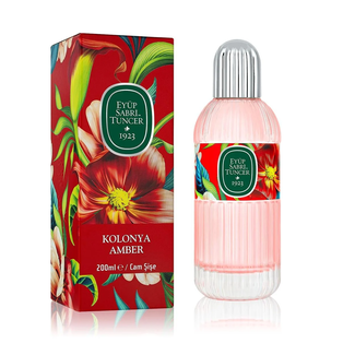 Eyup  Sabri Tuncer Eyüp Sabri Tuncer Eau de Cologne Ambre 200 ml – Bouteille en Verre | L’Élégance des Fleurs & La Chaleur de l’Ambre