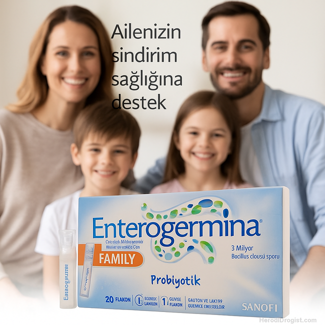 Enterogermina Family 4 Miljard Probiotica 20 Flacon – Bacillus clausii Supplement