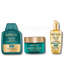 Bioxcin Keratin & Argan Coffret de Soin Capillaire 675 ml – Shampoing 300 ml + Huile Capillaire à l'Argan 150 ml + Masque Capillaire 225 ml – Soin contre la Chute des Cheveux et les Cheveux Abîmés