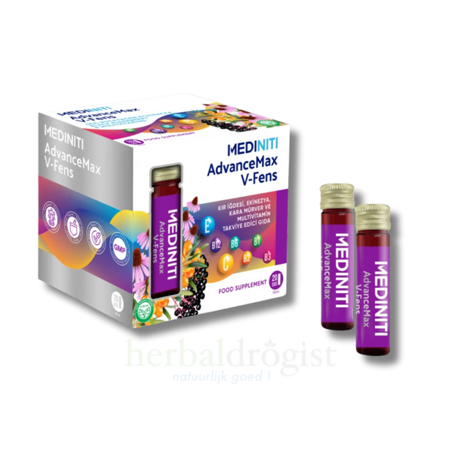 Mediniti AdvanceMax V-Fens – Extraits Végétaux & Multivitamines (20 x 10 ml)