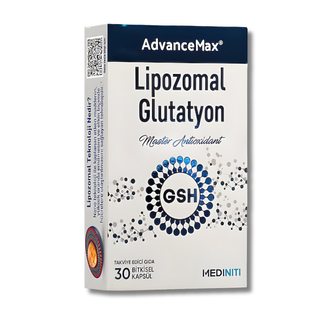 Mediniti Mediniti AdvanceMax Liposomale Glutathion 200 mg – 30 Capsules (GMP, Halal & ISO Gecertificeerd)