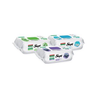 Sleepy Sleepy Nature Serie Reinigingsdoekjes 3x100 (300 Doekjes) – Dennen, Oceaan en Bergbries