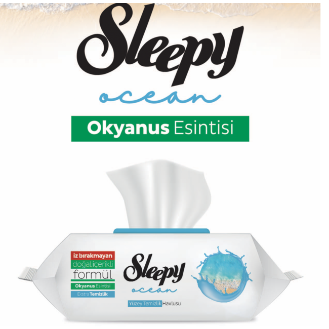 Sleepy Doğa Serisi Yüzey Temizlik Havlusu 3x100 (300 Yaprak) – Çam, Okyanus ve Dağ Esintisi ile Doğadan Gelen 3 Kat Temizlik ve Ferahlık